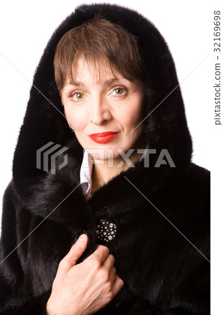 Woman in hood 32169698