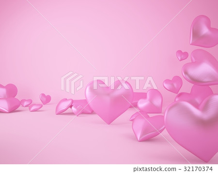Pink heart Pink heart 32170374