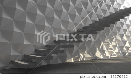 Abstract stairs Abstract stairs 32170412