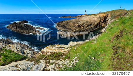 Pancha Island coastline (Spain). Pancha Island coastline (Spain). 32170467