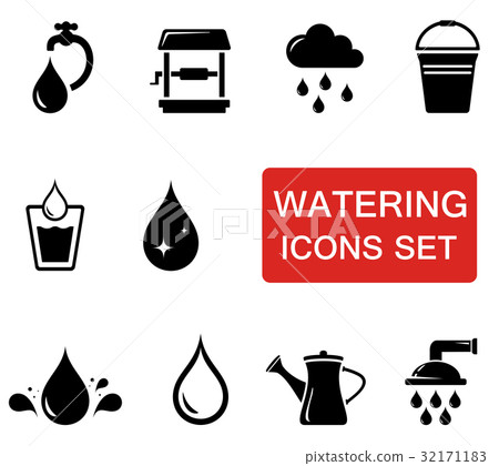 water icon set 32171183