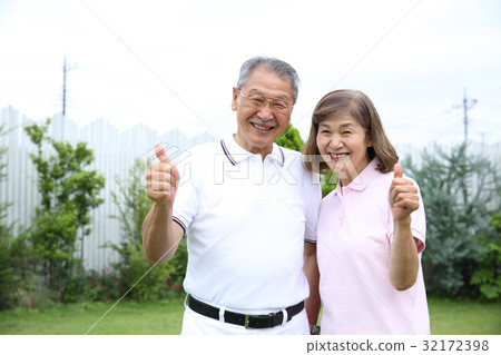 高級夫婦的運動服 高級夫婦的運動服 32172398