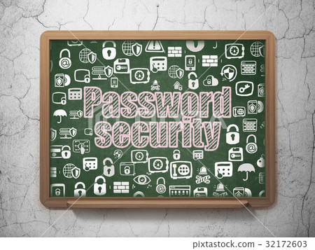 Safety concept: Password Security on School board Safety concept: Password Security on School board 32172603