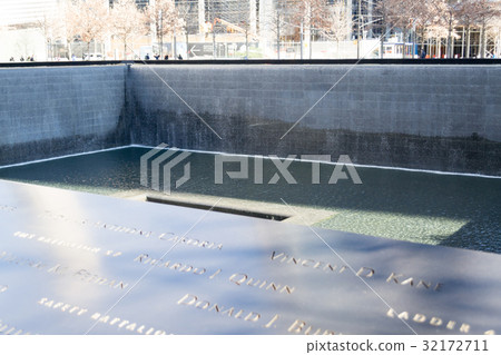 September 11th memorial in lower Manhattan, NYC September 11th memorial in lower Manhattan, NYC 32172711