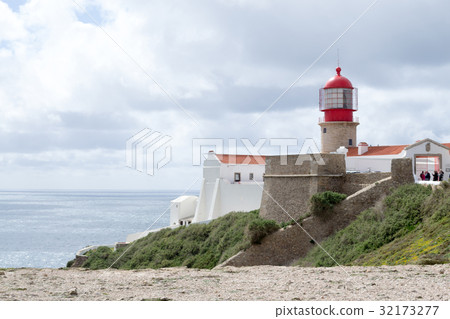 Lighthouse at Saint Vincent Cape (portugal) 32173277