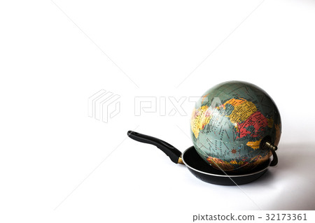 Conceptual representation of global warming Conceptual representation of global warming 32173361
