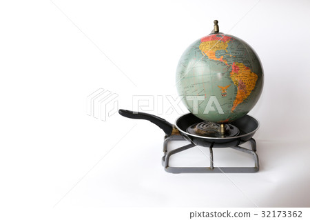 Conceptual representation of global warming Conceptual representation of global warming 32173362