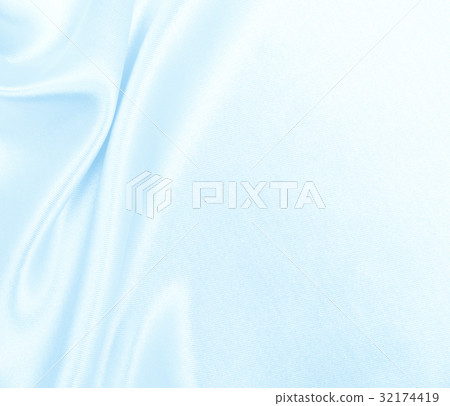 Smooth elegant blue silk or satin luxury cloth Smooth elegant blue silk or satin luxury cloth 32174419
