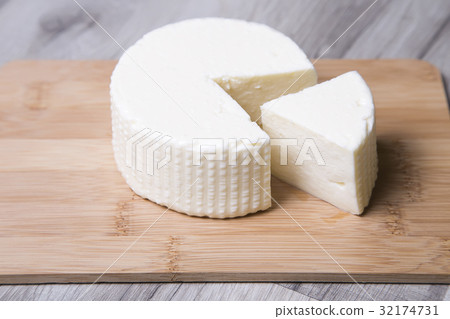 Tzfat cheese. Israeli traditional cheese. Tzfat cheese. Israeli traditional cheese. 32174731