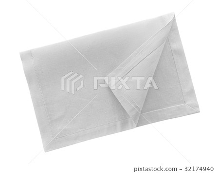 Napkin isolated on white Napkin isolated on white 32174940
