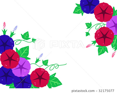 牽牛花框架01 牽牛花框架01 32175077