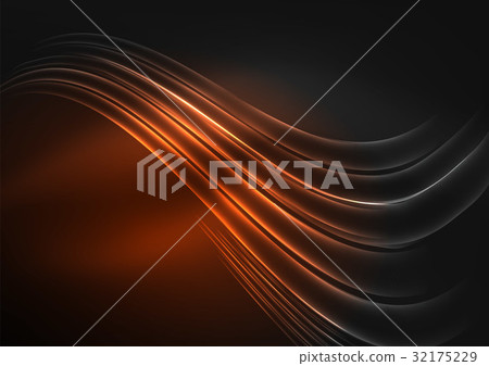 Glowing futuristic lines 32175229