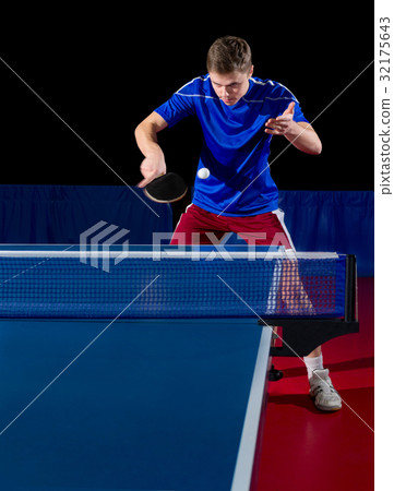 Young table tennis player Young table tennis player 32175643