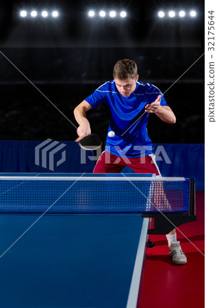 Young table tennis player 32175644
