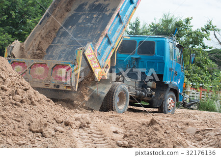 Land transporter to reclaim land to prepare the co Land transporter to reclaim land to prepare the co 32176136
