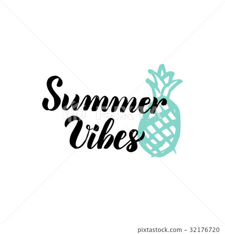 Summer Vibes Lettering 32176720