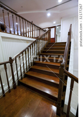 Luxury classic style stair Luxury classic style stair 32177267