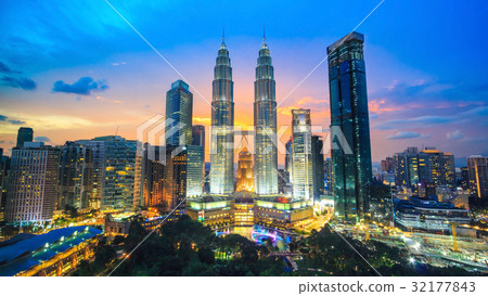 Kuala Lumpur Cityscape Landmark Of Malaysia (HDR) Kuala Lumpur Cityscape Landmark Of Malaysia (HDR) 32177843