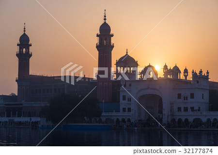 The Golden Temple at Amritsar 32177874