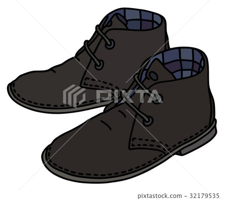 Black suede shoes 32179535