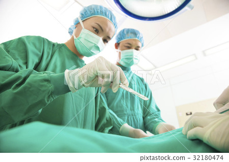 aesthetic medicine surgeon operating aesthetic medicine surgeon operating 32180474
