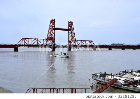 築後川上升橋 32181283