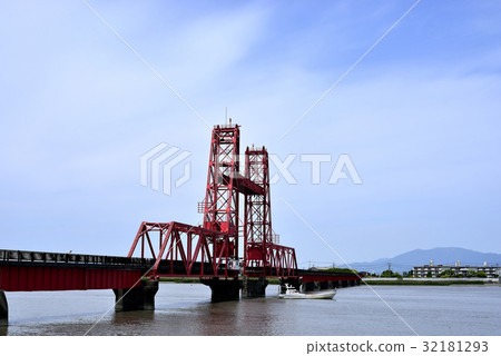 築後川上升橋 32181293