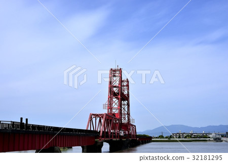 築後川上升橋 32181295