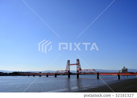 築後川上升橋 32181327