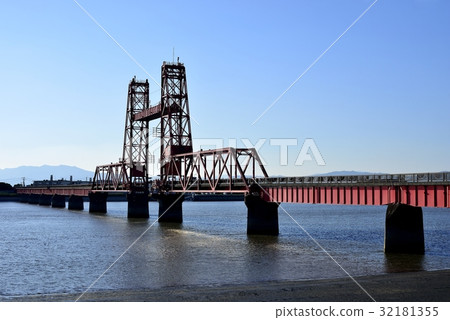 築後川上升橋 32181355