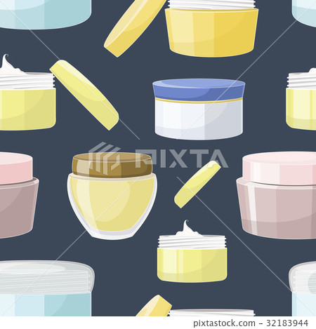 Cream jar pattern 32183944