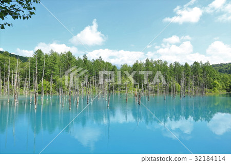 Platinum Blue Pond (Hokkaido · Biei) 32184114
