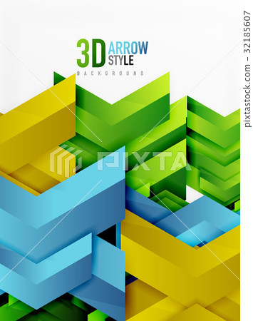 Techno arrow background 32185607