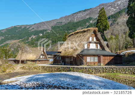 世界遺產Gokayama Aokura Village風景 世界遺產Gokayama Aokura Village風景 32185726