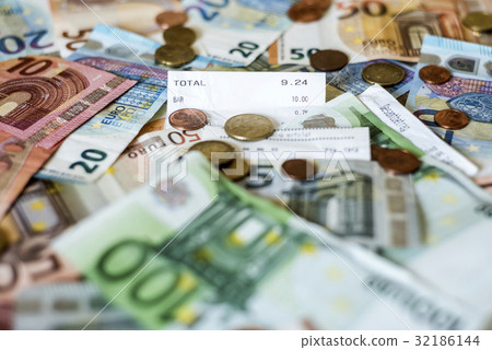 savings Cash money concept euro banknotes all savings Cash money concept euro banknotes all 32186144