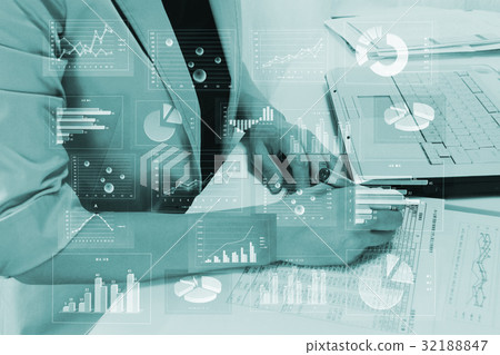 Business image graph Business image graph 32188847