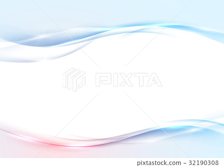 Modern abstract swoosh wave border red blue layout Modern abstract swoosh wave border red blue layout 32190308