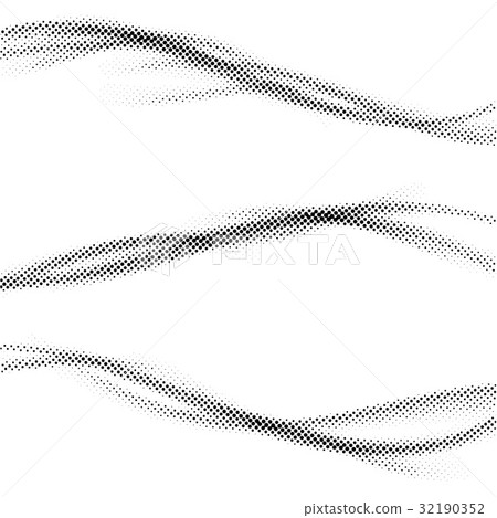 Three minimalistic particle dotted vintage pattern 32190352