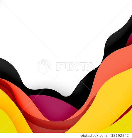 3d vector abstract background with cut shapes 32192842