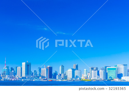 東京城市景觀（從彩虹橋） 32193365