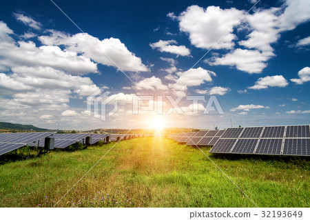 Solar panels, photovoltaic Solar panels, photovoltaic 32193649