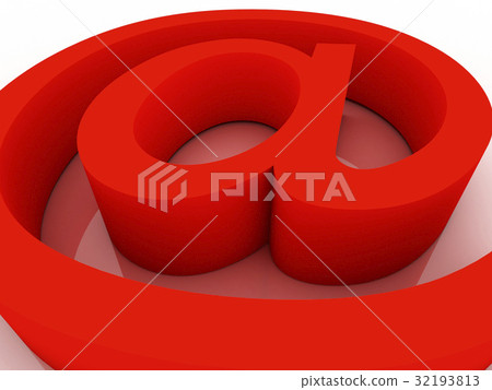 3d e-mail characters.Communication on the internet 3d e-mail characters.Communication on the internet 32193813