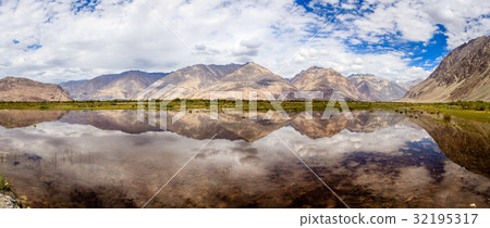 Nubra Valley landscape Nubra Valley landscape 32195317
