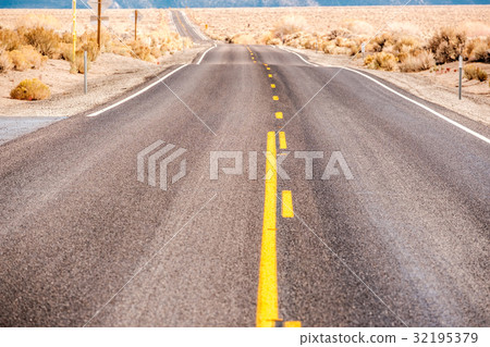 Open highway in California Open highway in California 32195379