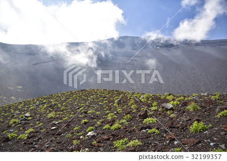 雲山春天寶山火山口牆 32199357