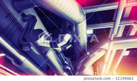 Ventilation pipes of an air condition Ventilation pipes of an air condition 32199862