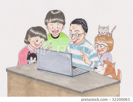 爺爺,我正在讀電腦。 爺爺,我正在讀電腦。 32200063