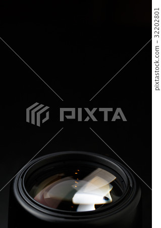 Image of camera lens close-up Image of camera lens close-up 32202801