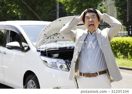 汽車故障麻煩司機司機司機駕駛男高級 32205104