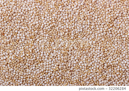 White quinoa seeds 32206284